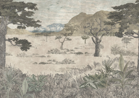 Boråstapeter Studio Wandbild Serengeti Savannah - 9575W