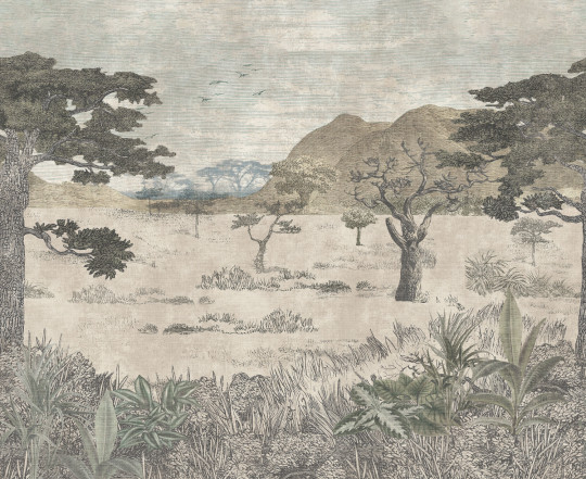 Boråstapeter Studio Wandbild Serengeti Savannah - 9575W