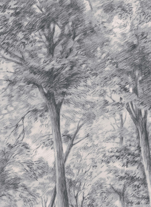 Boråstapeter Studio Wandbild Sketch of Trees - 9630W