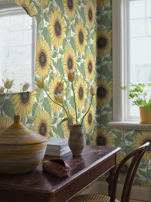 Boråstapeter Studio Wandbild Solrosor - 9664W