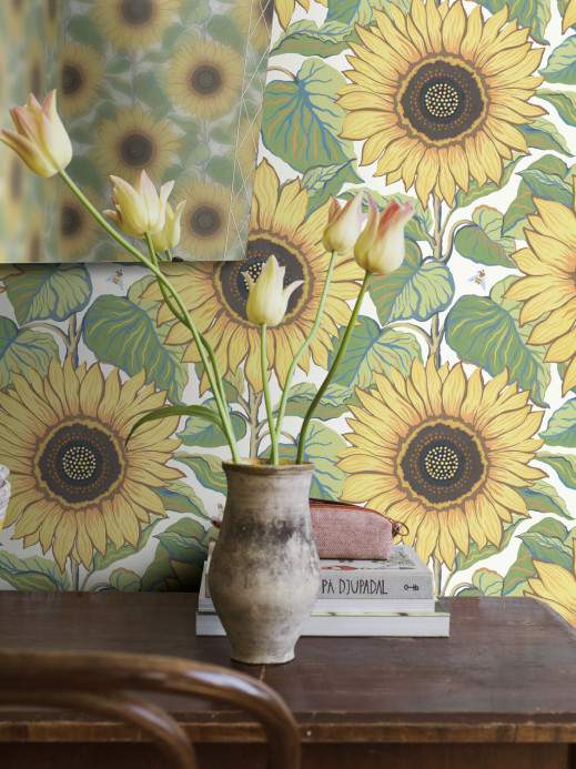 Boråstapeter Studio Wandbild Solrosor - 9664W