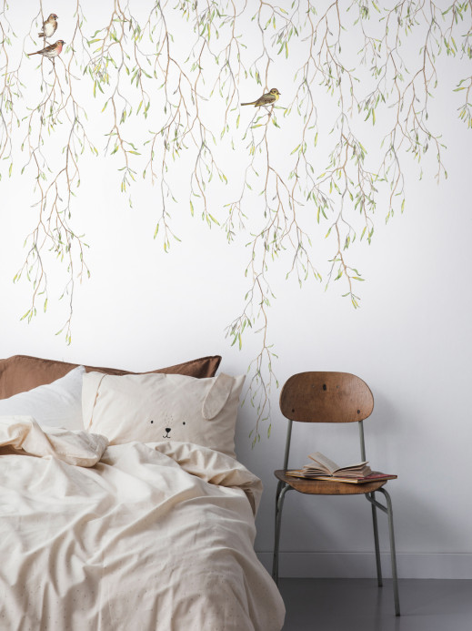 Boråstapeter Studio Mural Spring Birds