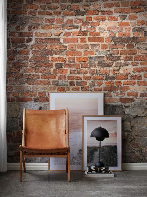 Boråstapeter Studio Mural Stone Wall