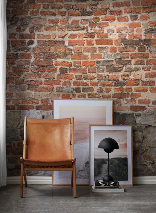 Boråstapeter Studio Mural Stone Wall