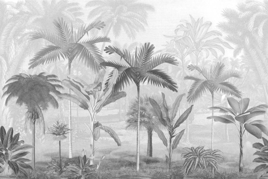 Boråstapeter Studio Carta da parati panoramica Vintage Palms - 9452W