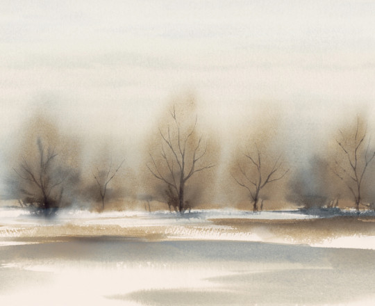 Boråstapeter Studio Wandbild Watercolour Landscape - 9481W