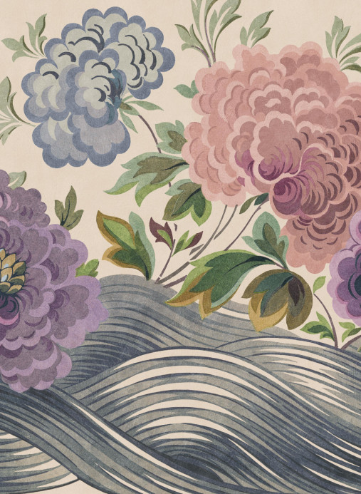 Boråstapeter Studio Mural Wave of Flowers - 9635W