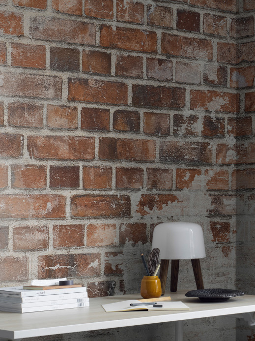 Boråstapeter Studio Wandbild Weathered Bricks - 9534W