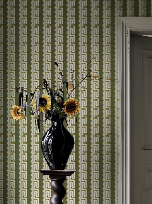 Boråstapeter Studio Carta da parati panoramica Rayure Méandre - 9697W