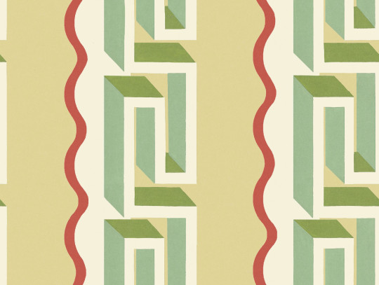 Boråstapeter Studio Carta da parati panoramica Rayure Méandre - 9698W