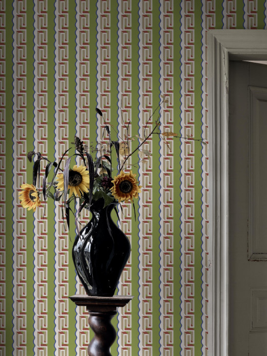 Boråstapeter Studio Papier peint panoramique Rayure Méandre - 9699W