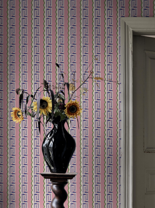 Boråstapeter Studio Papier peint panoramique Rayure Méandre - 9700W