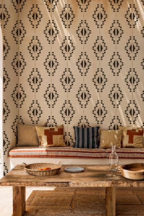 Coordonné Wallpaper Andes - Carbón