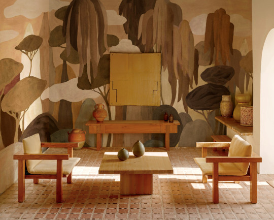 Coordonné Wandbild Camécuaro
