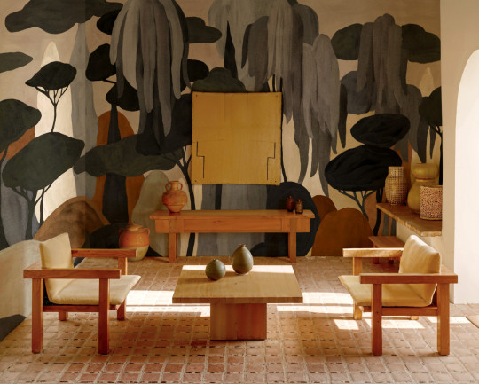 Coordonné Wandbild Camécuaro