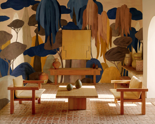 Coordonné Wandbild Camécuaro