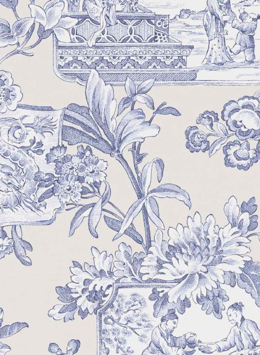 Manuel Canovas Tapete Sansha - Saphir