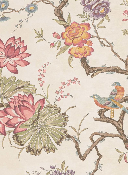 Manuel Canovas Tapete Pavillon de Bidaine - Bois de Rose