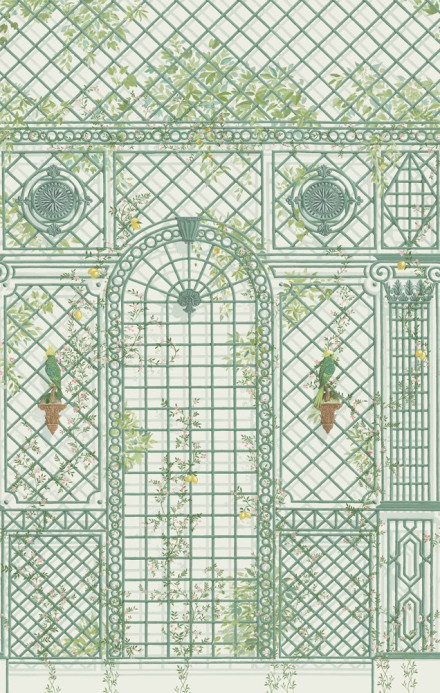 Manuel Canovas Wandbild L'Orangerie - Paon