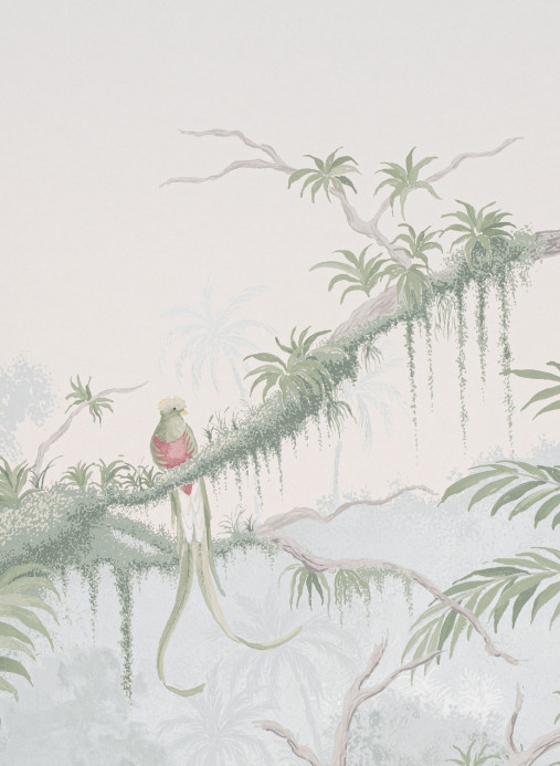 Manuel Canovas Wandbild Borneo - Vert de Gris