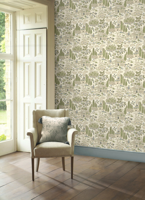 GP & J Baker Wallpaper Home Park