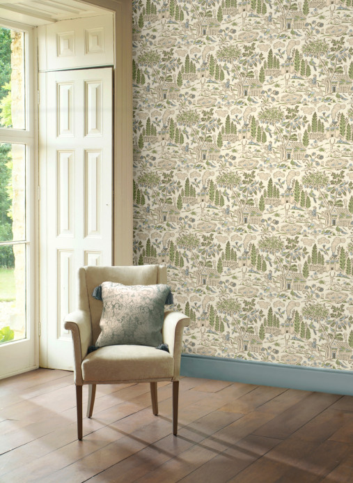 GP & J Baker Wallpaper Home Park
