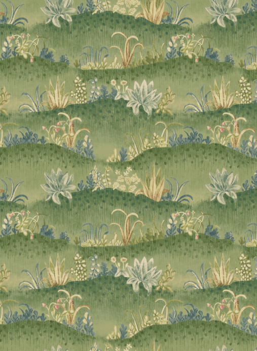 GP & J Baker Tapete Garden Tapestry - Royal Green