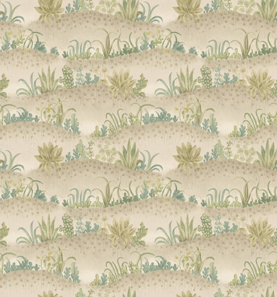 GP & J Baker Papier peint Garden Tapestry - Soft Blue/ Green