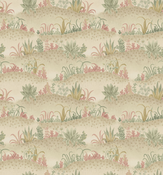 GP & J Baker Tapete Garden Tapestry - Pink/ Green
