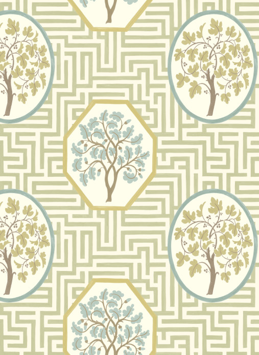 GP & J Baker Tapete Royal Maze - Sage