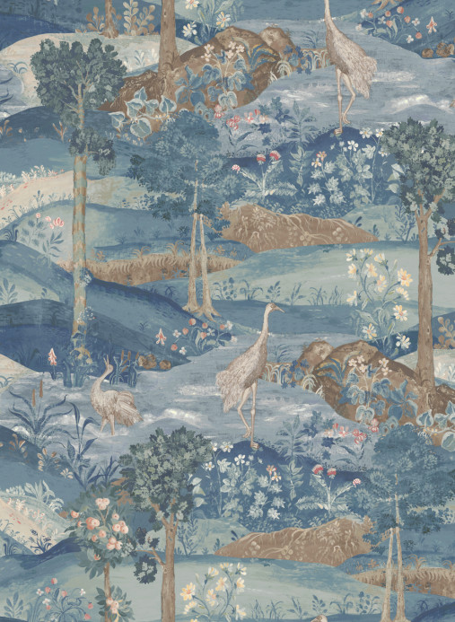 GP & J Baker Tapete Palace Tapestry - Royal Blue