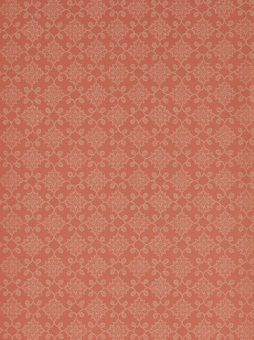 Zoffany Tapete Floral Tracery - Deep Salmon
