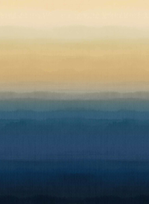 Coordonné Wandbild Hinode - Indigo