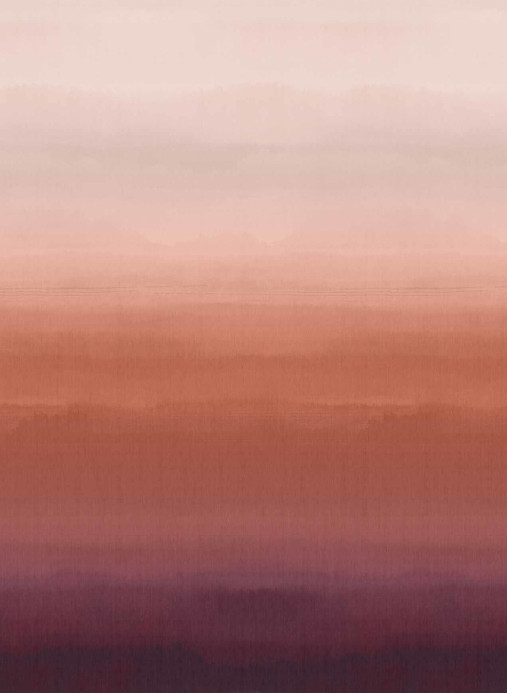 Coordonné Wandbild Hinode - Prune