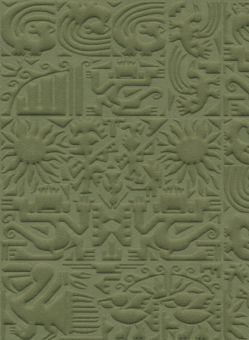 Arte Tapete Chimu - Olive