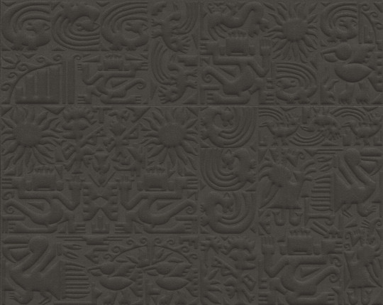 Arte Tapete Chimu - Graphite