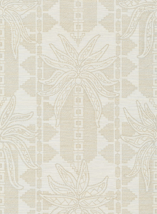Arte Papier peint Fenua - Silver/ Ivory