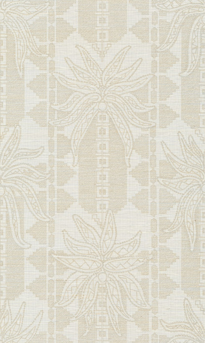 Arte Papier peint Fenua - Silver/ Ivory
