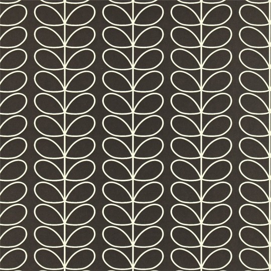 Retrotapete Linear Stem von Harlequin - Schwarz