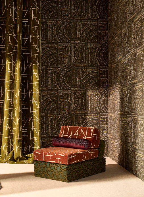 Harlequin Wallpaper Frescoes
