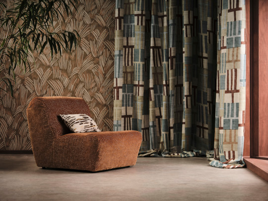 Harlequin Tapete Glyph - Limonite/ Sunstone