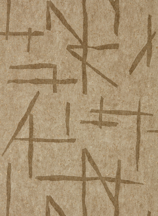 Harlequin Tapete Dolmens - Sandstone/ Gold