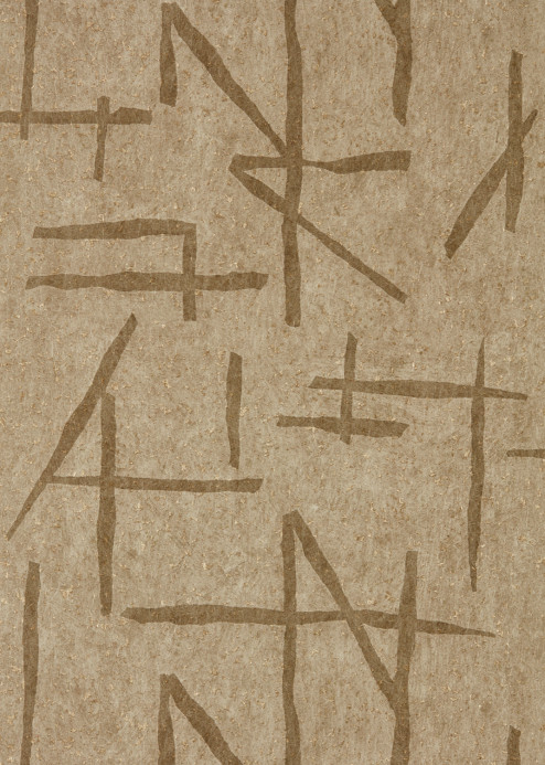 Harlequin Tapete Dolmens - Sandstone/ Gold