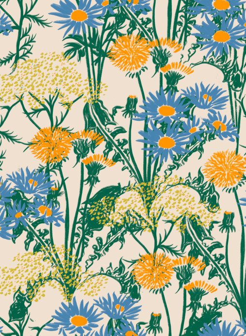 Coordonné Tapete Picnic - Kumquat