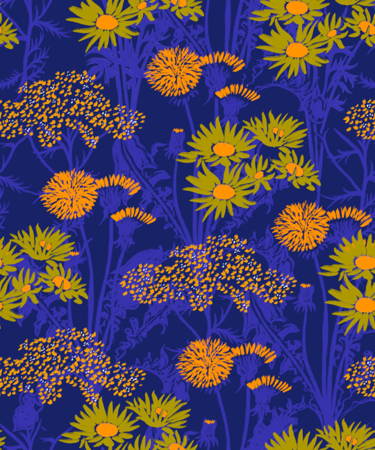 Coordonné Tapete Picnic - Cobalt