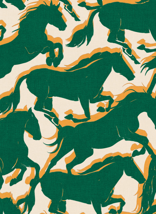 Coordonné Tapete Galope - Kumquat