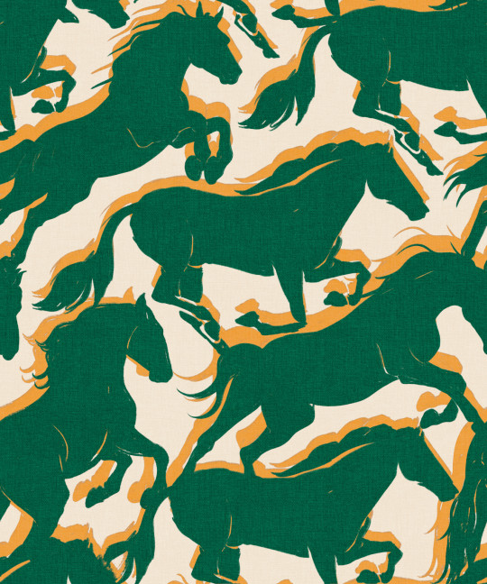 Coordonné Tapete Galope - Kumquat