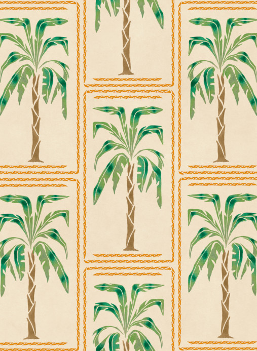 Coordonné Tapete Veraneo - Kumquat