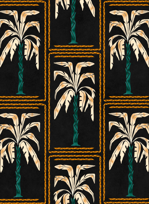 Coordonné Tapete Veraneo - Noir