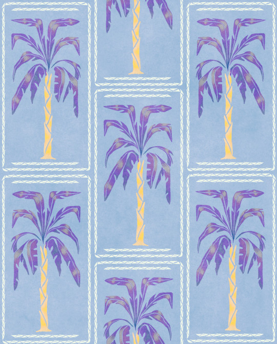 Coordonné Tapete Veraneo - Blue